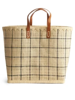 A World Of Craft Large Raffia Bag