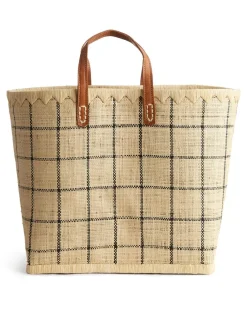 A World Of Craft Large Raffia Bag