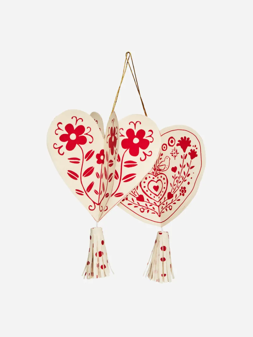 A World Of Craft Paper Ornaments Set Of 2