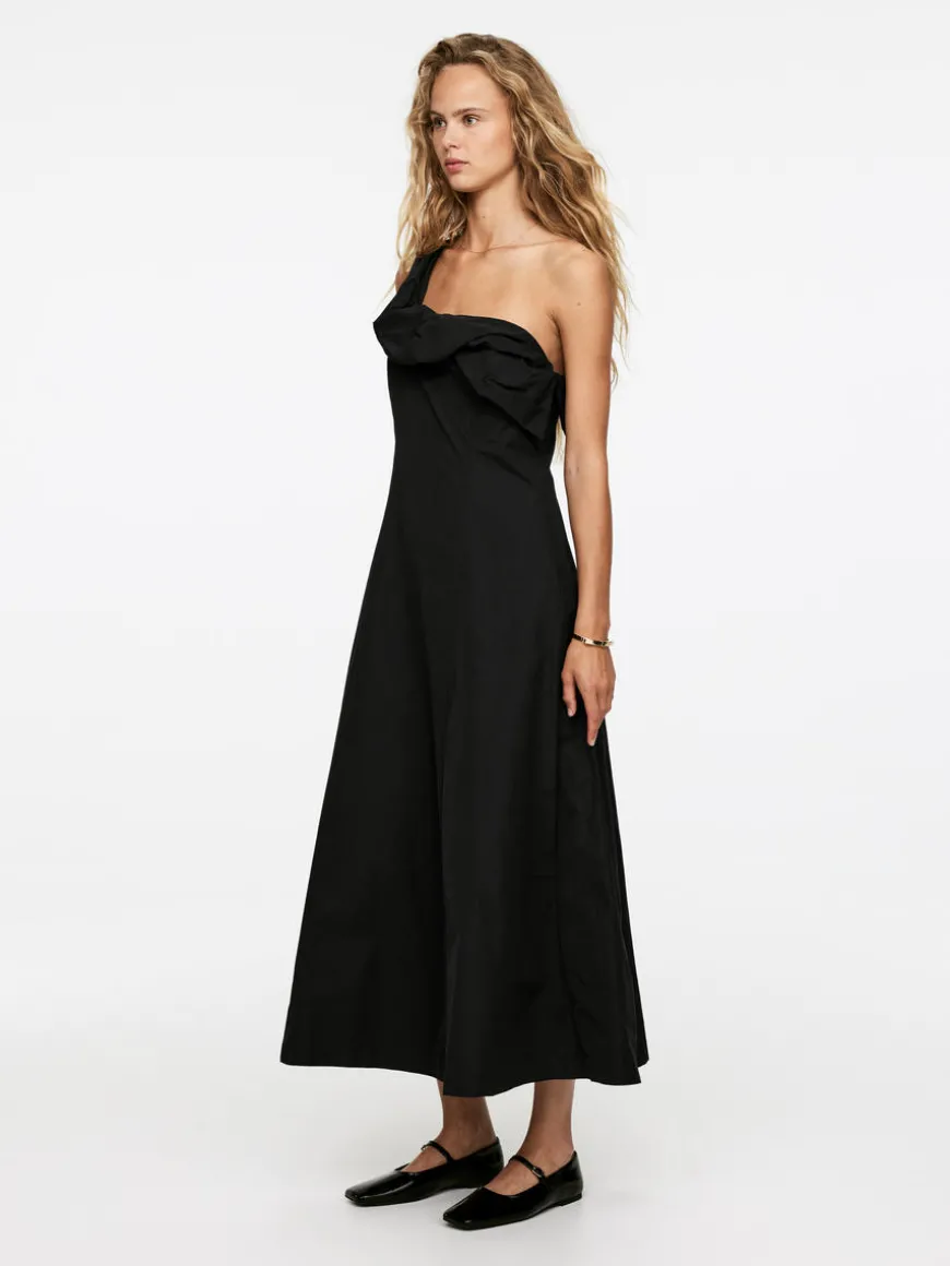 A-Line Taffeta Dress