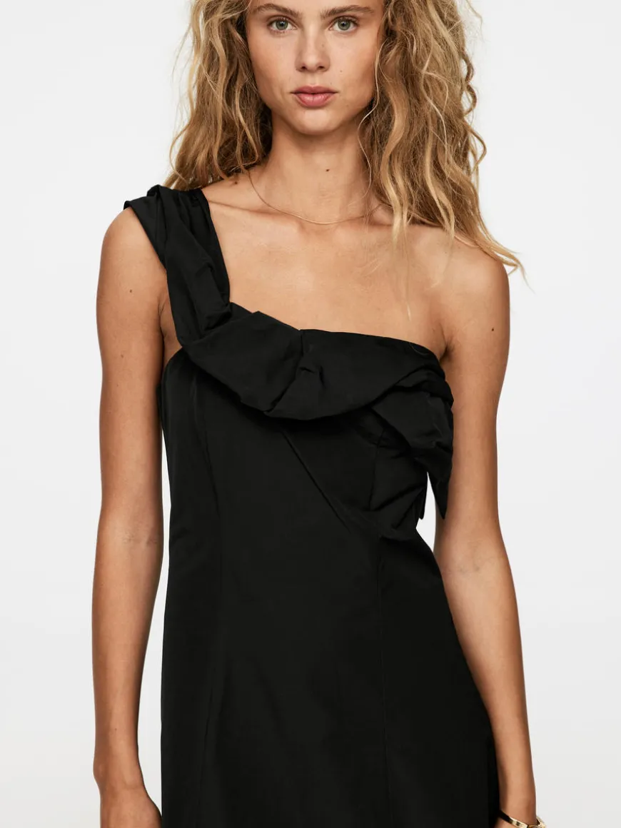 A-Line Taffeta Dress