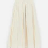 A-Line Taffeta Skirt
