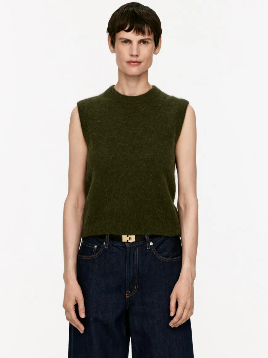 Alpaca-Wool Blend Vest