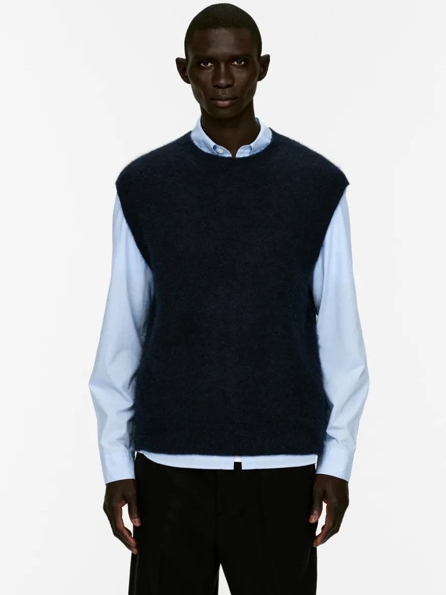 Alpaca-Wool Blend Vest