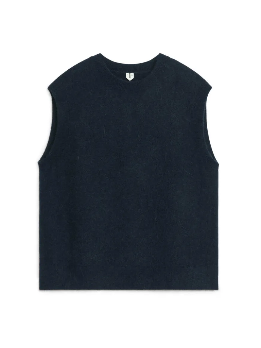 Alpaca-Wool Blend Vest