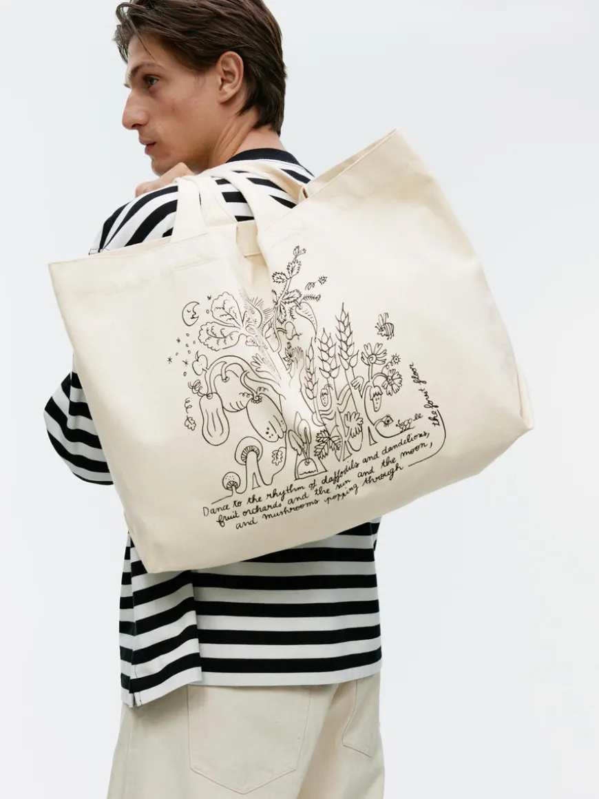 ARKET CAFÉ Canvas Tote