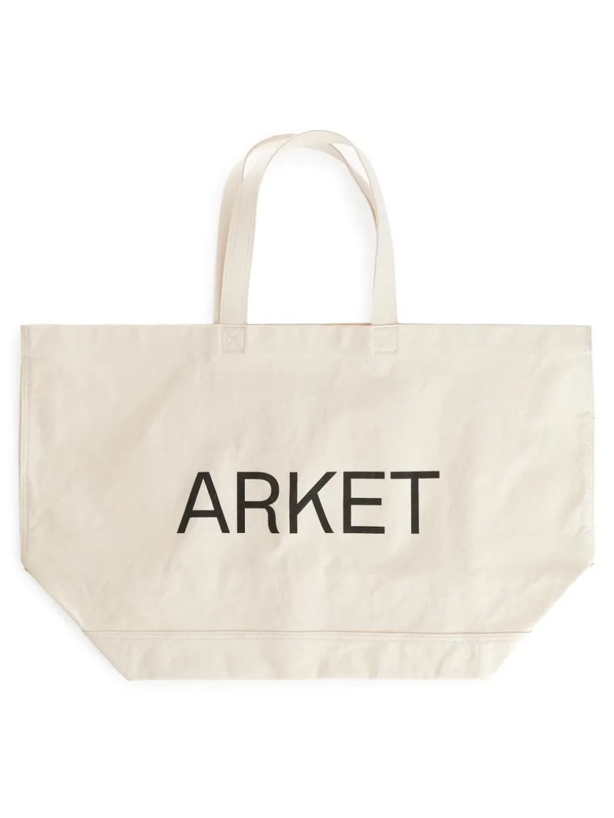 ARKET Oversized Canvas Tote