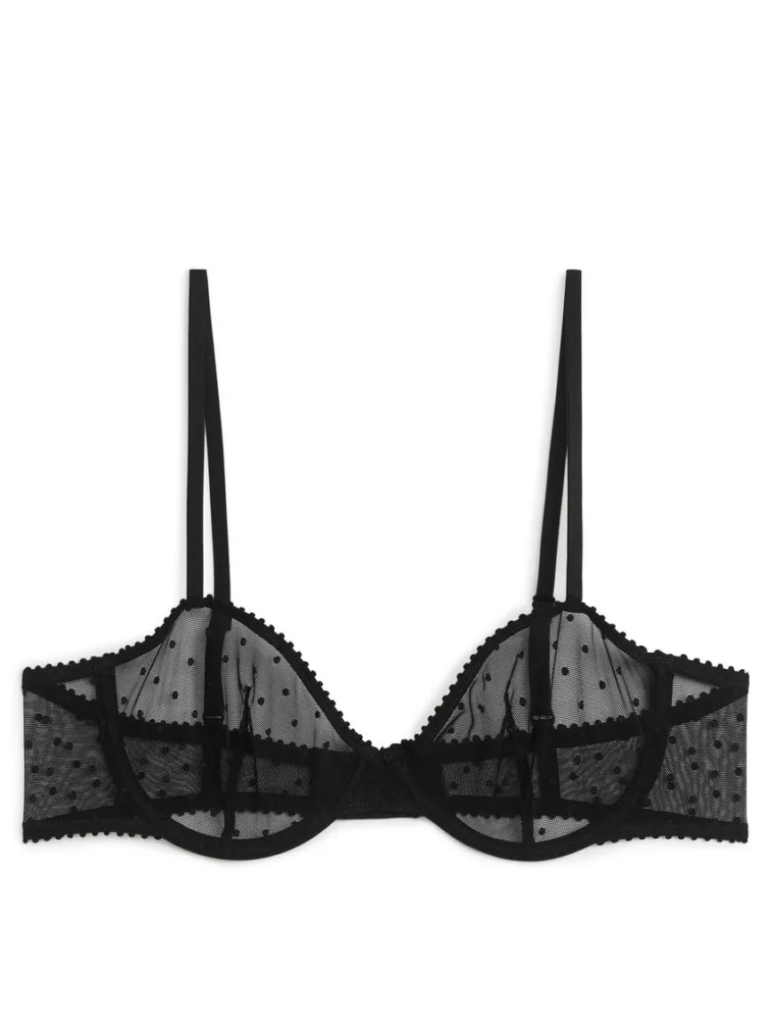 Balconette Mesh Bra