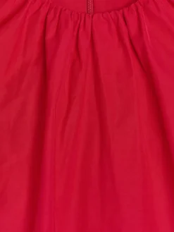 Balloon-Sleeve Dress