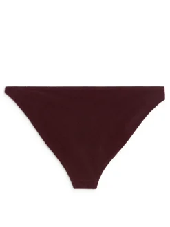 Bead-Detail Bikini Bottom