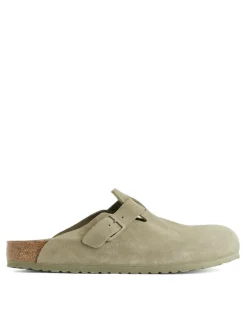 Birkenstock Boston Suede Sandals