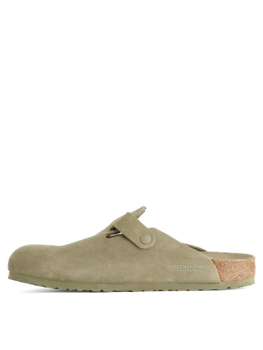 Birkenstock Boston Suede Sandals