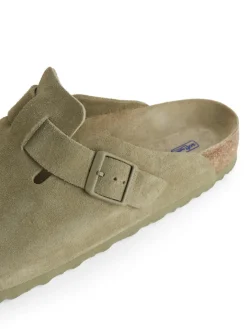 Birkenstock Boston Suede Sandals