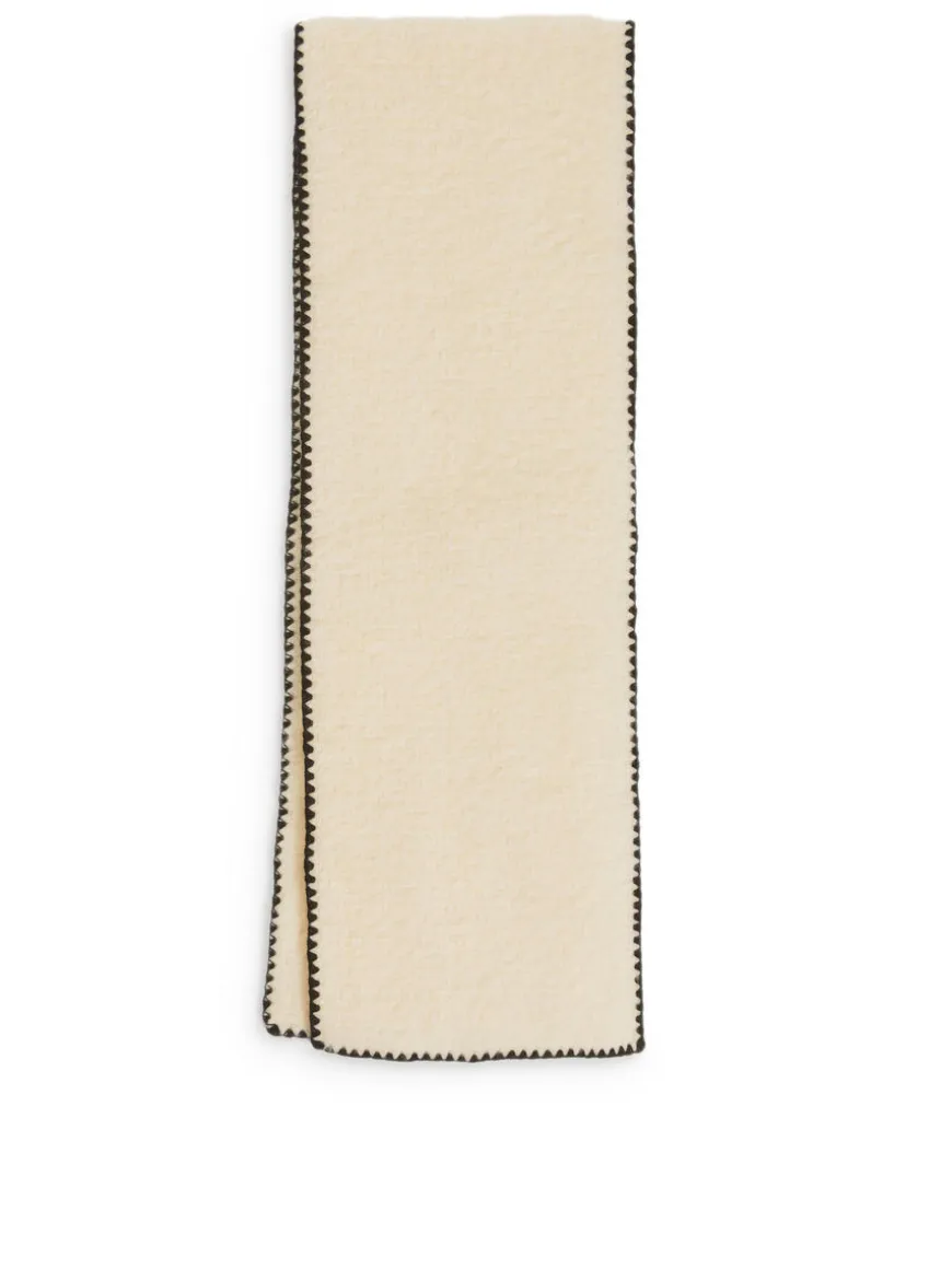 Blanket-Stitch Scarf