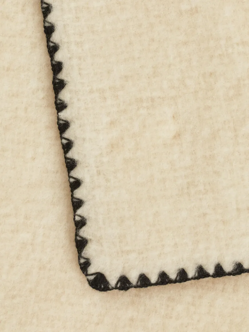 Blanket-Stitch Scarf