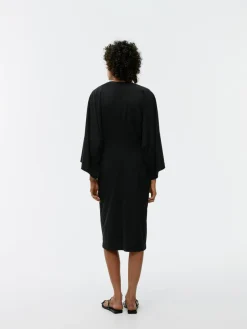 Boat-Neck Midi Dress