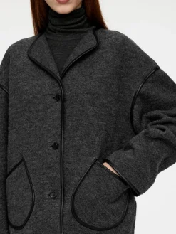 Boiled Wool-Cotton Jacket