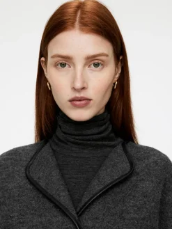 Boiled Wool-Cotton Jacket