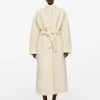 Bouclé Wool Coat