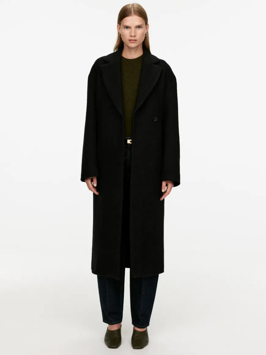 Bouclé Wool Coat