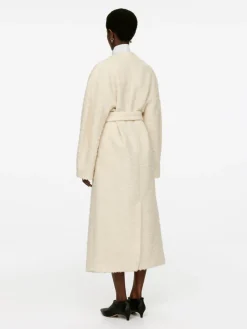 Bouclé Wool Coat