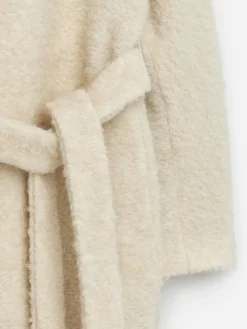 Bouclé Wool Coat