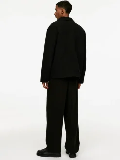 Boxy Wool-Blend Jacket