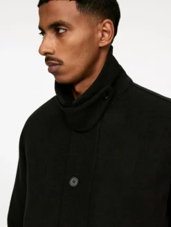 Boxy Wool-Blend Jacket