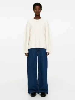 Cable Knit Wool Jumper