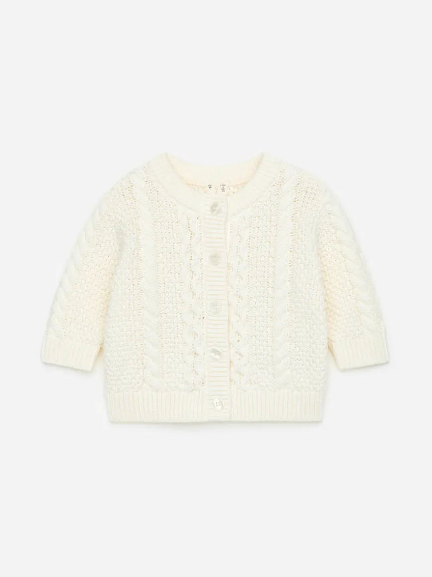 Cable-Knit Cardigan