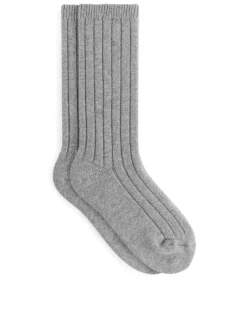 Cashmere-Wool Blend Socks