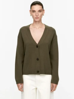 Cashmere-Wool Cardigan