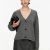 Cashmere-Wool Cardigan