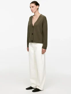 Cashmere-Wool Cardigan