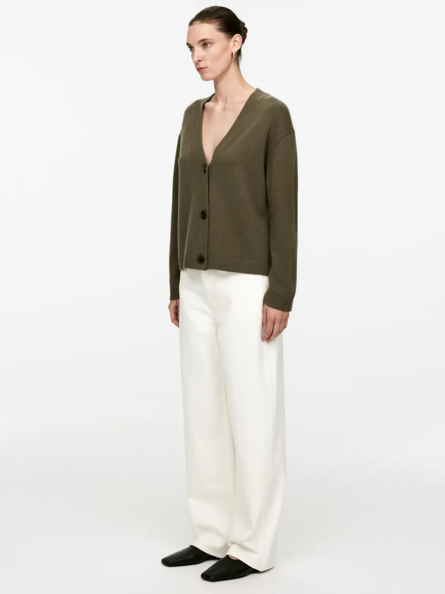 Cashmere-Wool Cardigan