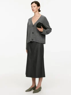 Cashmere-Wool Cardigan