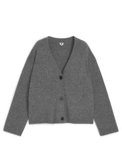 Cashmere-Wool Cardigan