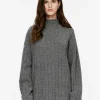 Cashmere-Wool Rib Jumper