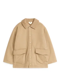 Corduroy Collar Jacket