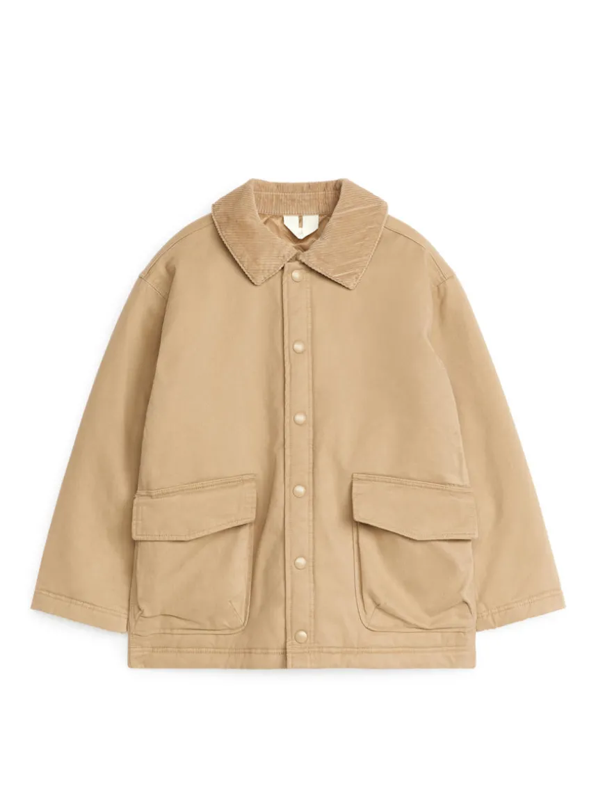 Corduroy Collar Jacket