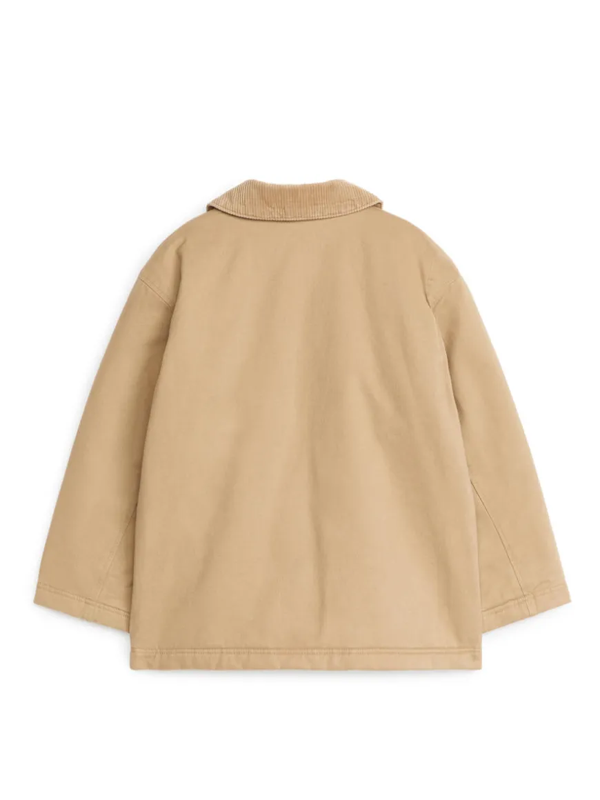 Corduroy Collar Jacket