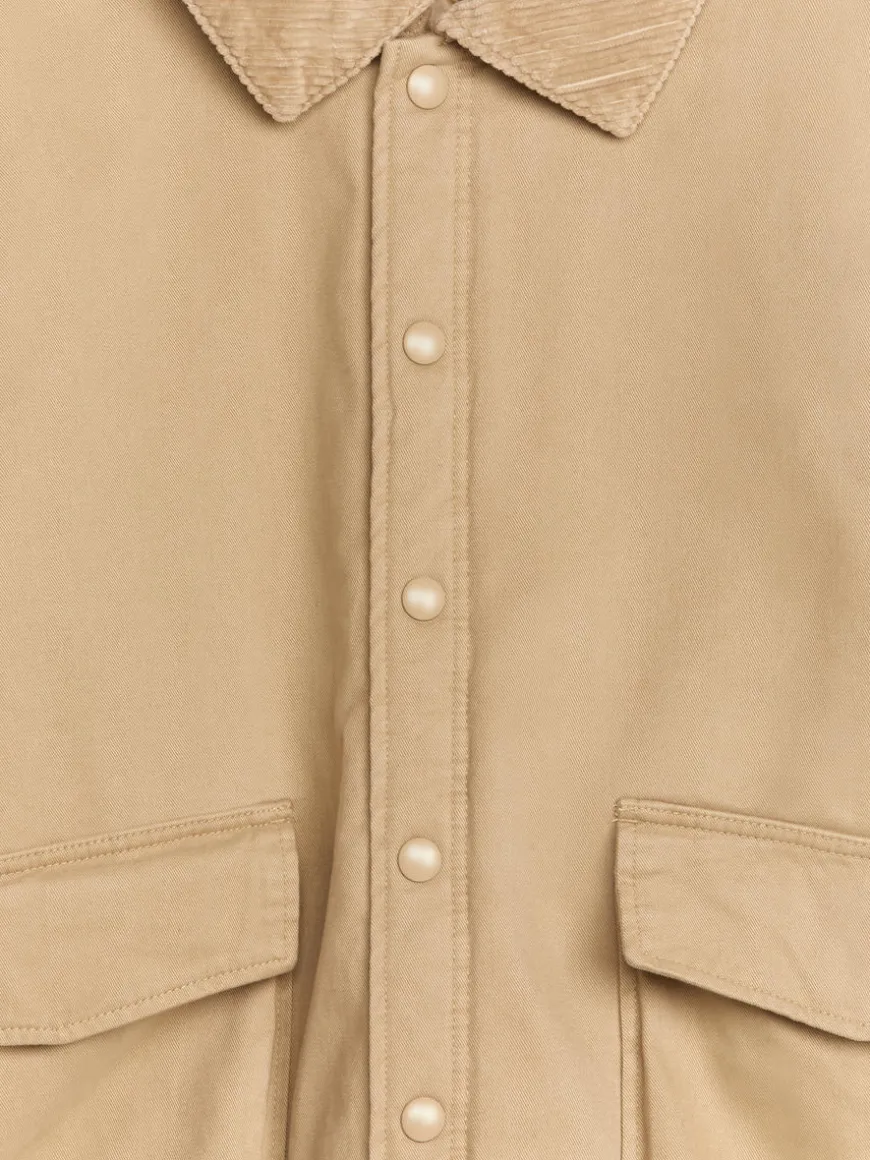 Corduroy Collar Jacket