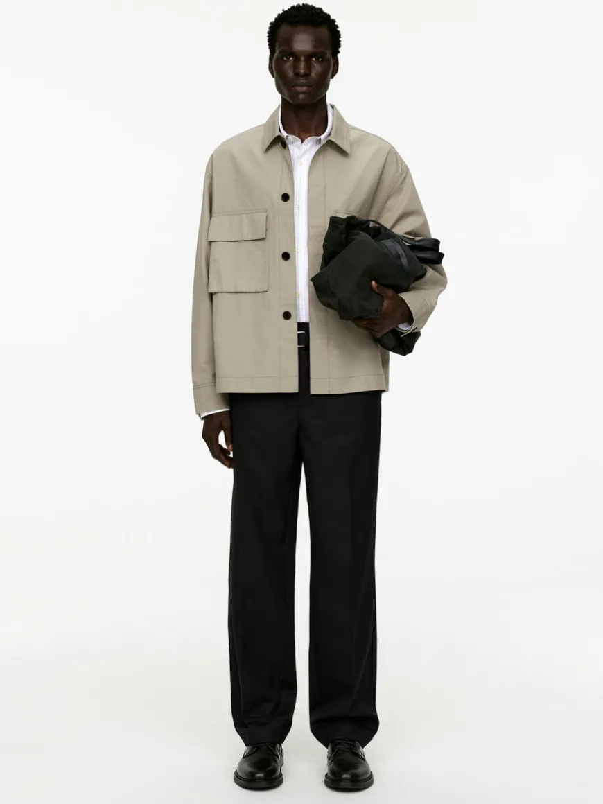 Cotton Canvas Overshirt