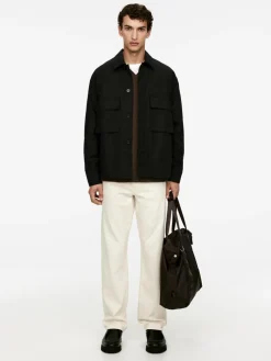 Cotton Canvas Overshirt