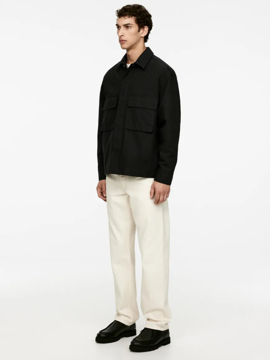 Cotton Canvas Overshirt