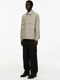 Cotton Canvas Overshirt