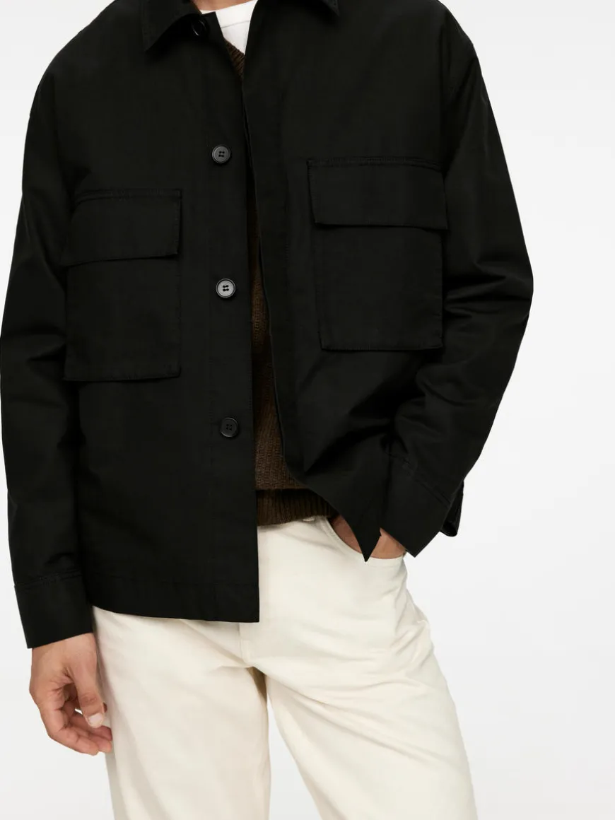 Cotton Canvas Overshirt