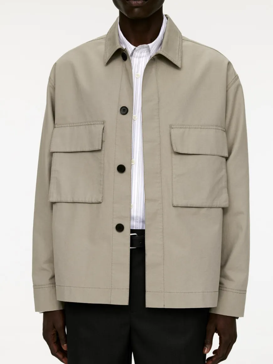 Cotton Canvas Overshirt