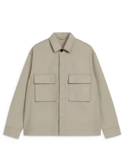 Cotton Canvas Overshirt