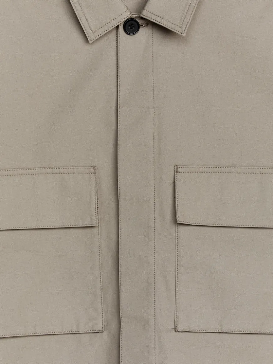 Cotton Canvas Overshirt